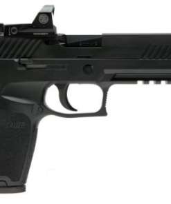 Sig Sauer 320F9BSSRX P320 Double Action 9mm 4.7 17+1 Black Poly