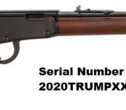 TRUMP Henry H001 Lever Action .22 LR Special Serial Number