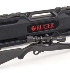 Ruger 10/22 Carbine .22 LR Black Syn w/Scope & Case