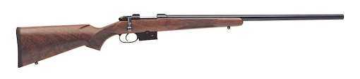 CZ-USA CZ 527 Varmint Bolt 17 Hornet 24" 5+1 Walnut Stock Bl