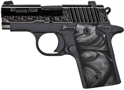 Sig Sauer 238380ESB P238 Black Pearl .380 ACP 2.7" 6+1 Black Pe