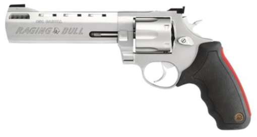 Taurus 454 Raging Bull 454 Casull 6.5" Barrel 5rd Adjustable Sight Rubber Grip SS