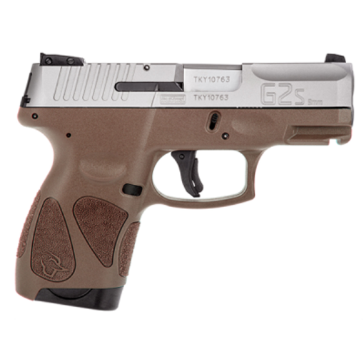 Taurus G2S Slim 9mm 3.25" Barrel Brown Polymer Grip