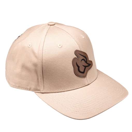 Taurus Leather Patch Logo Tan Hat