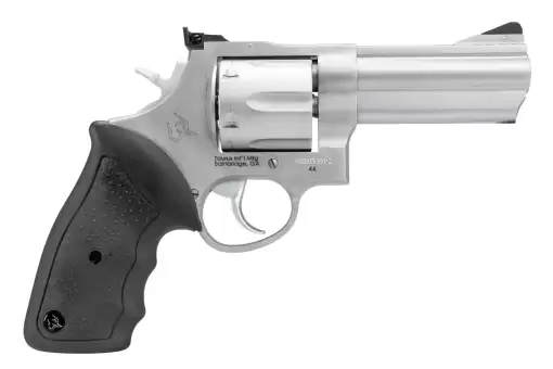 44 Mag Matte Stainless 4.00 in. Soft Rubber