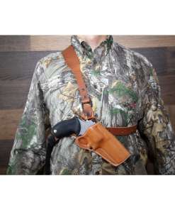 Diamond D Guides Choice™ Leather Chest Holster Taurus Tracker 4"