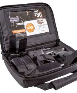 Taurus Branded Black Zippered Tactical Range Case