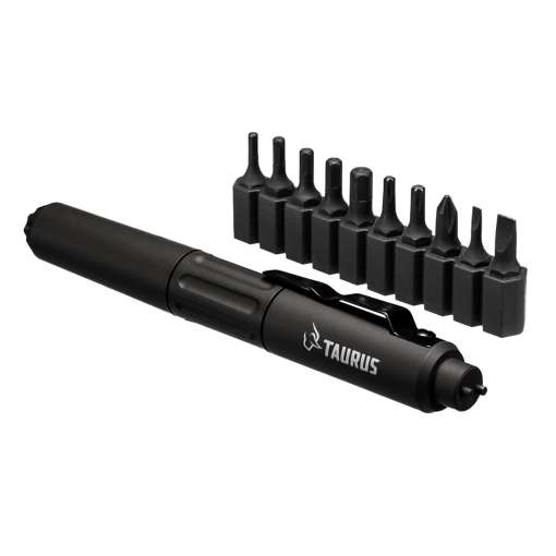 Multitasker Twist® Multitool Pen Black Taurus Branded