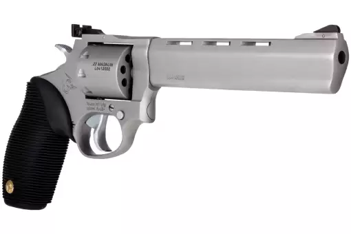 22 LR / 22 WMR Matte Stainless 6.50 in. Ribber Grip®