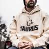 Taurus Logo Hoodie Tan