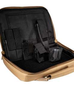 Taurus Branded Coyote Brown Zippered Tactical Range Case