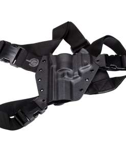 GunfightersINC Kenai Chest Holster Taurus Raging Hunter BK/BK LH