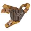 GunfightersINC Kenai Chest Holster Taurus Raging Hunter GRY/COYOTE LH