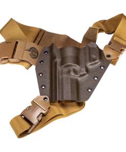 GunfightersINC Kenai Chest Holster Taurus Raging Hunter GRY/COYOTE LH