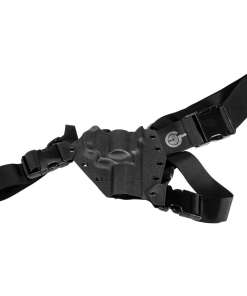 GunfightersINC Kenai Chest Holster Taurus Tracker BK/BK RH