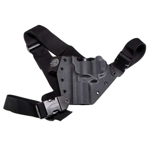 GunfighterINC Kenai Chest Holster Taurus Tracker BK/BK LH