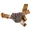 GunfighterINC Kenai Chest Holster Taurus Tracker GRY/COYOTE LH